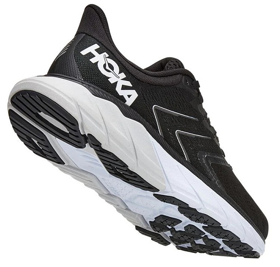Кроссовки женские Hoka Arahi 5 Black/White - Фото 4 большая