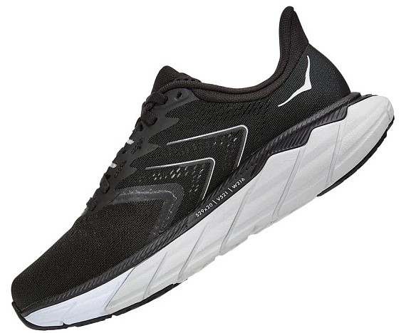 Кроссовки женские Hoka Arahi 5 Black/White - Фото 5 большая