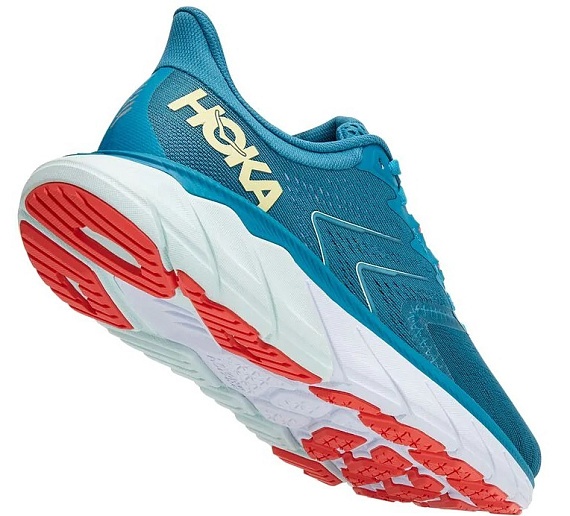 Кроссовки женские Hoka Arahi 5 Mosaic Blue/Luminary Green - Фото 5 большая