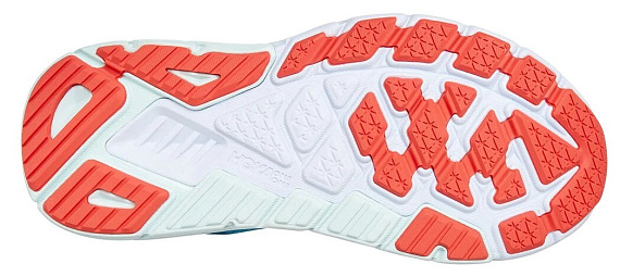 Кроссовки женские Hoka Arahi 5 Mosaic Blue/Luminary Green - Фото 7 большая