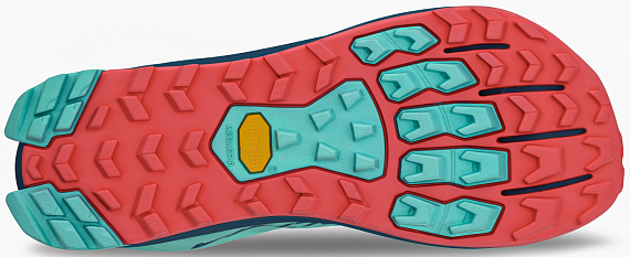 Кроссовки женские Altra Lone Peak 9+ Teal - Фото 2 большая