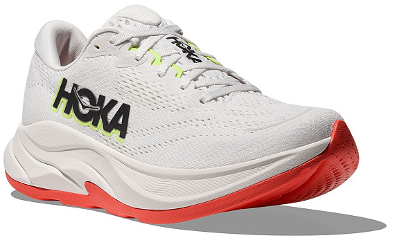 Кроссовки женские Hoka Rincon 4 Frost/Neon Yuzu - Фото 2 большая