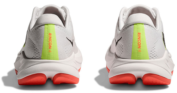 Кроссовки женские Hoka Rincon 4 Frost/Neon Yuzu - Фото 4 большая