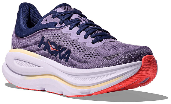 Кроссовки женские Hoka Bondi 9 Berry Jam/Berry Patch - Фото 3 большая