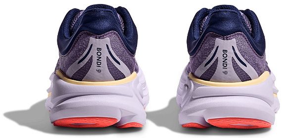 Кроссовки женские Hoka Bondi 9 Berry Jam/Berry Patch - Фото 4 большая