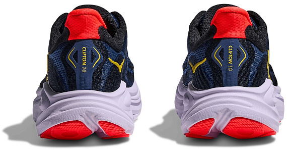 Кроссовки женские Hoka Clifton 10 Midnight Blue/Starlight Glow - Фото 4 большая