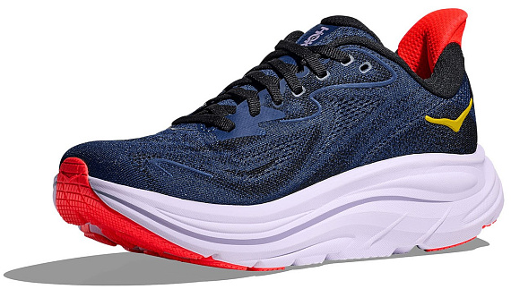 Кроссовки женские Hoka Clifton 10 Midnight Blue/Starlight Glow - Фото 5 большая
