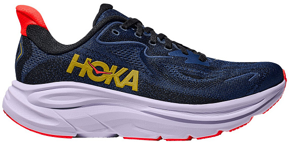 Кроссовки женские Hoka Clifton 10 Midnight Blue/Starlight Glow - Фото 1 большая