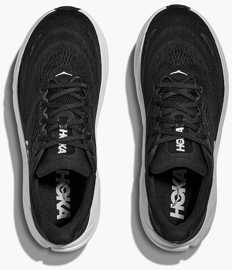 Кроссовки женские Hoka Arahi 8 Black/White - Фото 3 большая