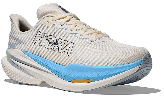 Кроссовки женские Hoka Mach X3 White/Alabaster - Фото 3 большая