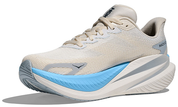 Кроссовки женские Hoka Mach X3 White/Alabaster - Фото 5 большая