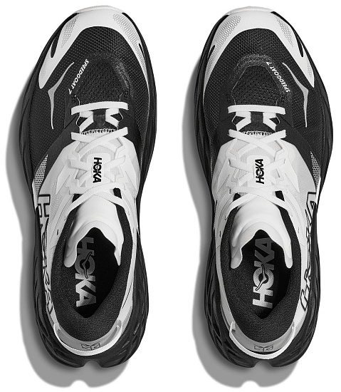 Кроссовки женские Hoka Speedgoat 7 Black/White - Фото 6 большая