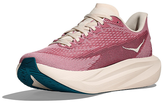 Кроссовки женские Hoka Mach 7 Lingonberry/Cranberry - Фото 3 большая