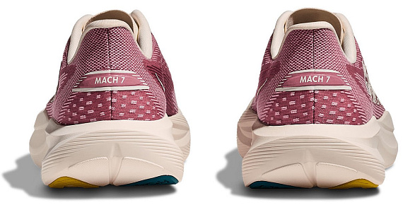 Кроссовки женские Hoka Mach 7 Lingonberry/Cranberry - Фото 6 большая
