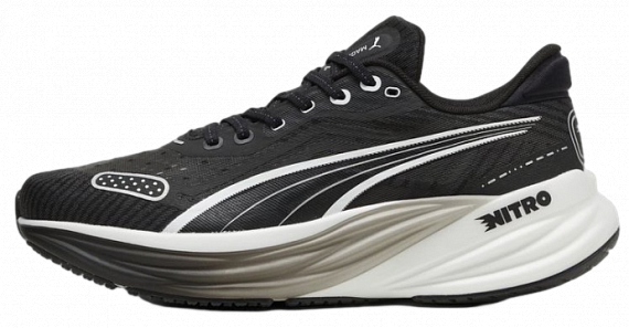 Кроссовки женские Puma Magnify Nitro 2 Tech Black/White - Фото 1 большая