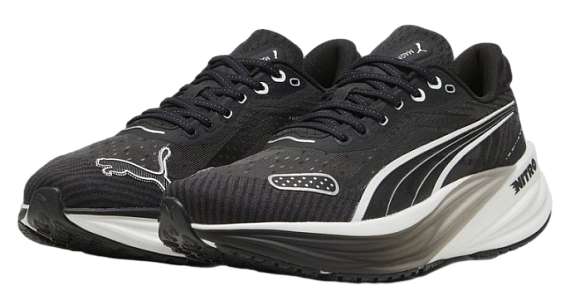 Кроссовки женские Puma Magnify Nitro 2 Tech Black/White - Фото 3 большая