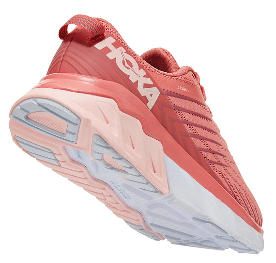 Кроссовки женские Hoka Arahi 4 Lantana/Heather Rose - Фото 6 большая