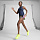 Кроссовки женские Puma Deviate Nitro 3 Yellow Alert/Silver - Фото 9 малая