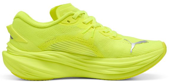 Кроссовки женские Puma Deviate Nitro 3 Yellow Alert/Silver - Фото 6 большая