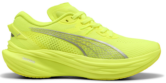 Кроссовки женские Puma Deviate Nitro 3 Yellow Alert/Silver - Фото 1 большая