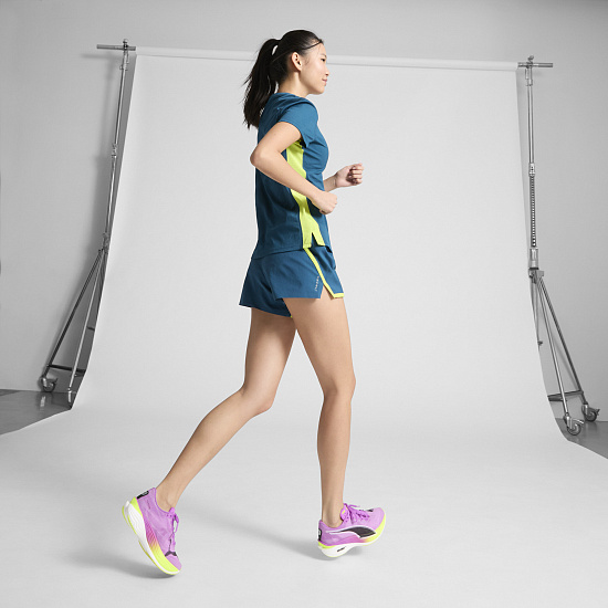 Кроссовки женские Puma Deviate Nitro Elite 3 Pure Magenta/Yellow Alert - Фото 9 большая
