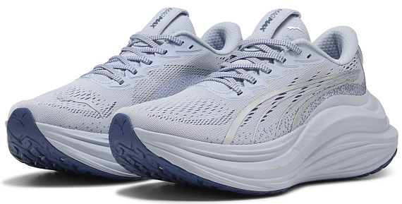 Кроссовки женские Puma MagMax Nitro Cool Weather/Silver - Фото 2 большая