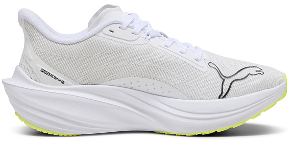 Кроссовки женские Puma Darter Pro White/Pure Magenta/Yellow Alert - Фото 6 большая