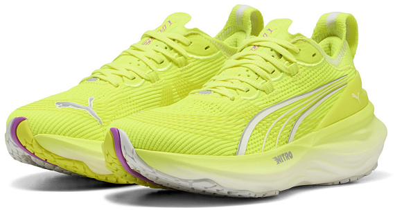 Кроссовки женские Puma ForeverRun Nitro 2 Yellow Alert/Black - Фото 2 большая