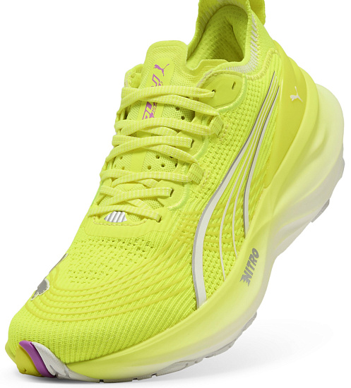 Кроссовки женские Puma ForeverRun Nitro 2 Yellow Alert/Black - Фото 7 большая