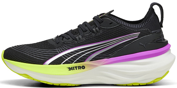 Кроссовки женские Puma ForeverRun Nitro 2 Black/Pure Magenta - Фото 4 большая
