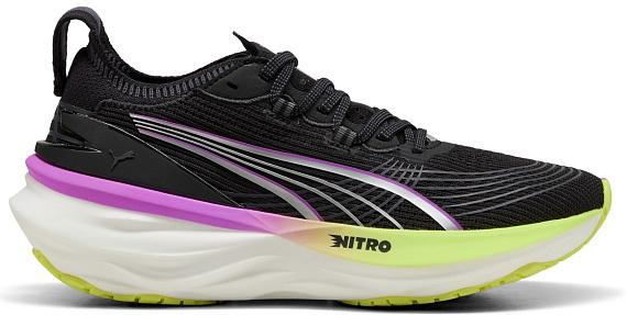 Кроссовки женские Puma ForeverRun Nitro 2 Black/Pure Magenta - Фото 1 большая