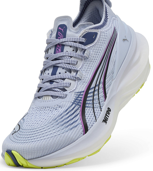Кроссовки женские Puma ForeverRun Nitro 2 Cool Weather/Yellow Alert - Фото 7 большая