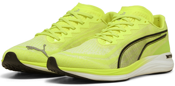 Кроссовки женские Puma Propio Nitro Yellow Alert/Black - Фото 2 большая
