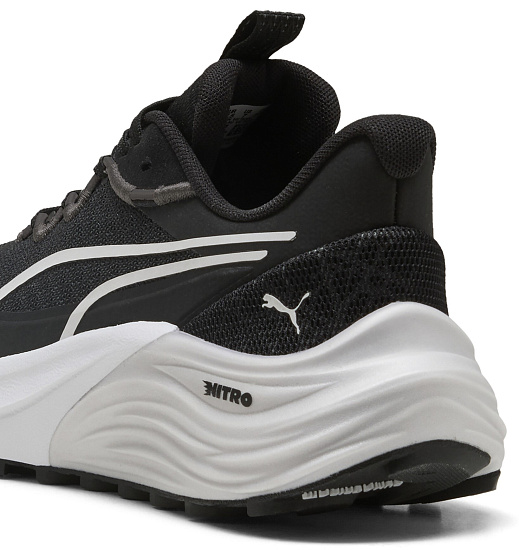 Кроссовки женские Puma Electrify Nitro 4 Trail Black/Feather Gray/White - Фото 3 большая