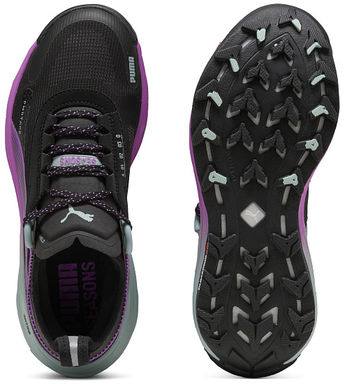 Кроссовки женские Puma Voyage Nitro 3 Black/Pure Magenta/Modern Mint - Фото 5 большая
