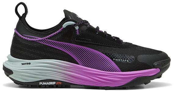 Кроссовки женские Puma Voyage Nitro 3 Black/Pure Magenta/Modern Mint - Фото 1 большая