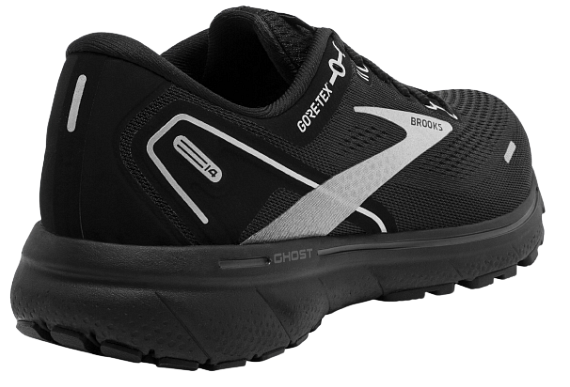 Кроссовки женские Brooks Ghost 14 Gtx Black/Blackened Pearl - Фото 5 большая