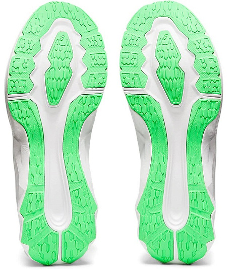 Кроссовки женские ASICS Novablast White/Mint Tint - Фото 3 большая