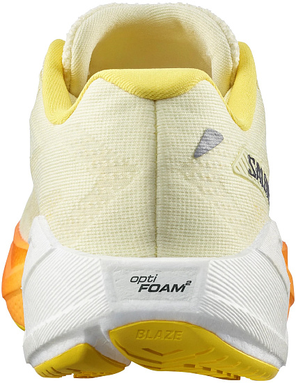 Кроссовки женские Salomon Aero Blaze 3 Transparent Yellow/White/Nectarine - Фото 5 большая
