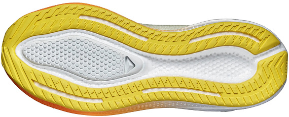 Кроссовки женские Salomon Aero Blaze 3 Transparent Yellow/White/Nectarine - Фото 6 большая