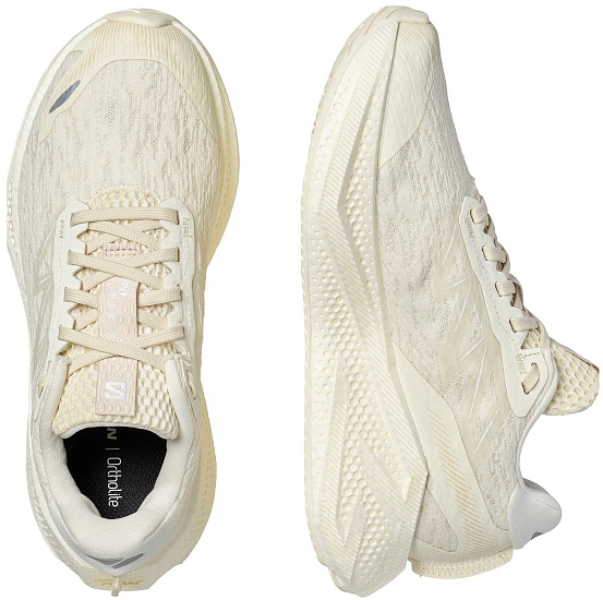 Кроссовки женские Salomon Aero Glide 4 Vanilla Ice/Vanilla Ice/White - Фото 2 большая