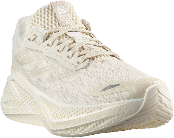 Кроссовки женские Salomon Aero Glide 4 Vanilla Ice/Vanilla Ice/White - Фото 6 большая