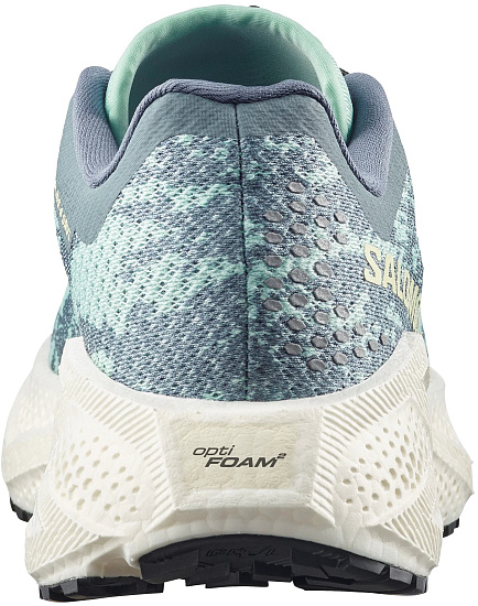 Кроссовки женские Salomon Aero Glide 4 Grvl Stormy Weather/Lichen/Vanilla Ice - Фото 6 большая