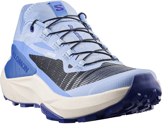 Кроссовки женские Salomon Genesis Brunnera Blue/Persian Jewel/Deep Blue - Фото 6 большая