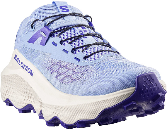 Кроссовки женские Salomon Ultra Glide 4 Brunnera Blue/Vanilla Ice/Deep Blue - Фото 6 большая