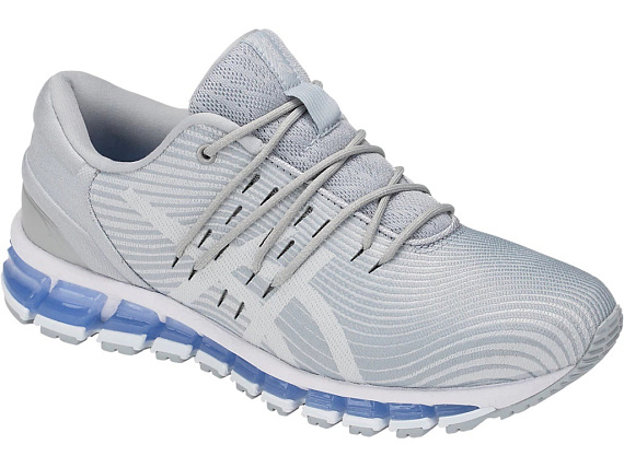 Кроссовки женские ASICS GEL-Quantum 360 4 Mid Grey/Glacier Grey - Фото 6 большая