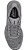 Кроссовки женские ASICS GEL-Cumulus 20 MX Stone Grey/Black - Фото 3 малая