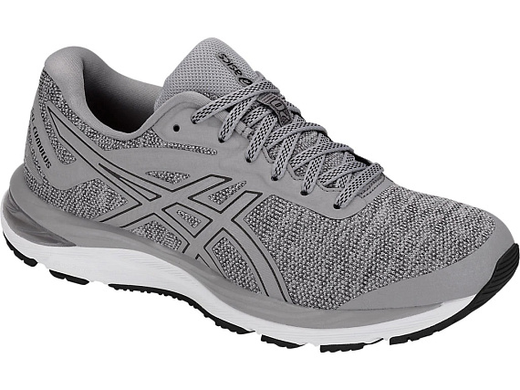 Кроссовки женские ASICS GEL-Cumulus 20 MX Stone Grey/Black - Фото 6 большая