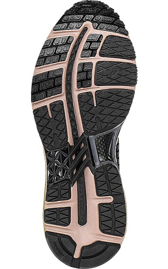 Кроссовки женские ASICS MetaRun Black/Onyx/Rose Gold - Фото 2 большая
