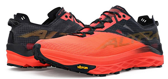 Кроссовки женские Altra Mont Blanc Coral/Black - Фото 4 большая